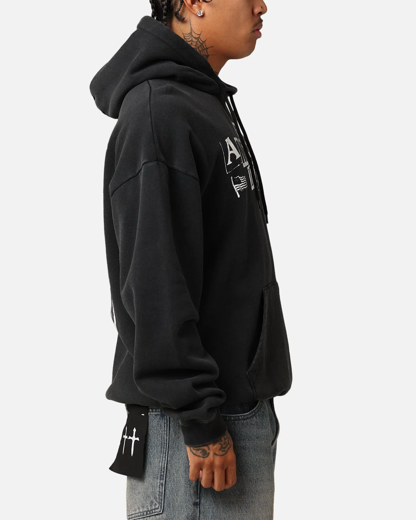 21 Savage American Dream Hoodie Washed Black