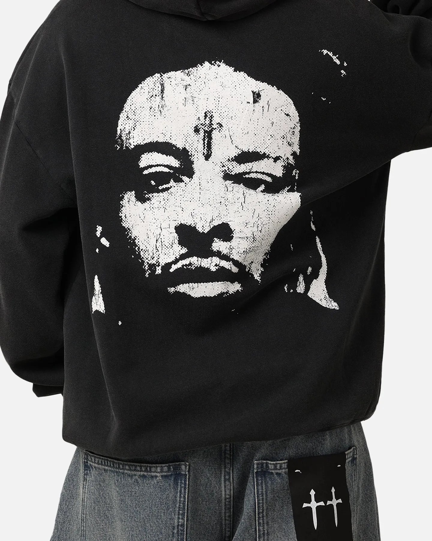 21 Savage American Dream Hoodie Washed Black