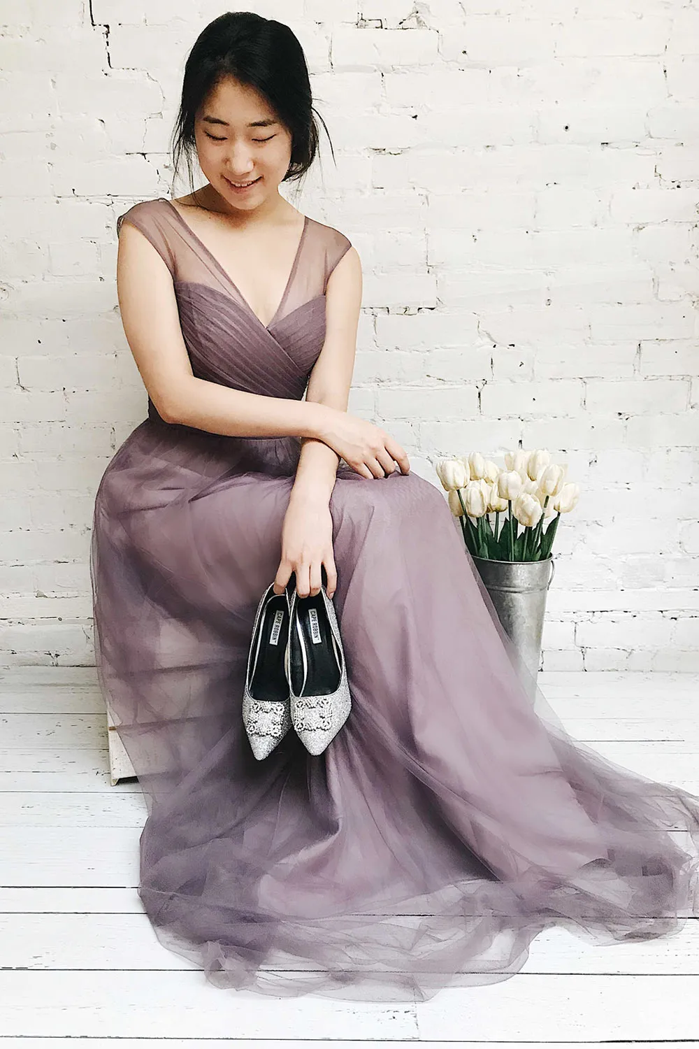 Adifa Lilac | Tulle Gown