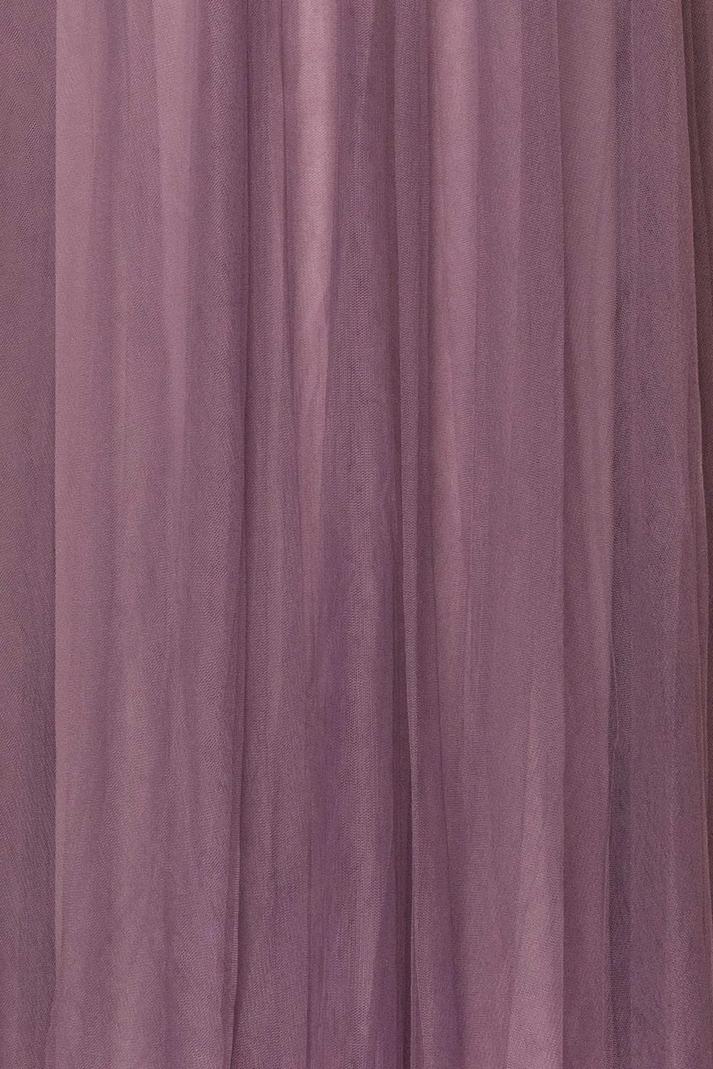 Adifa Mauve | Net Tulle Sleeveless Gown