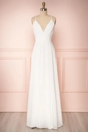 Aelis Ivory | Chiffon Gown