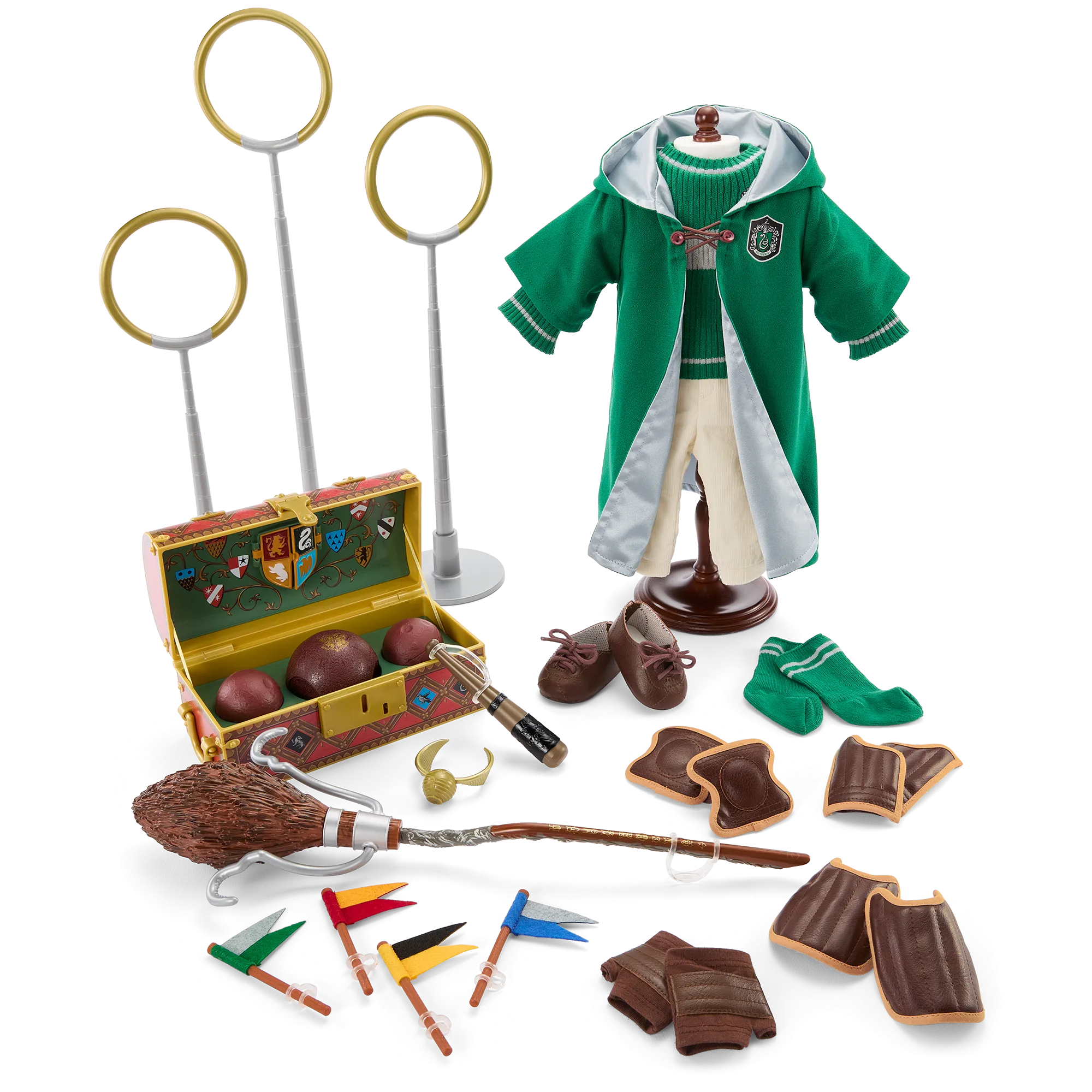 American Girl® Slytherin™ Quidditch™ Bundle