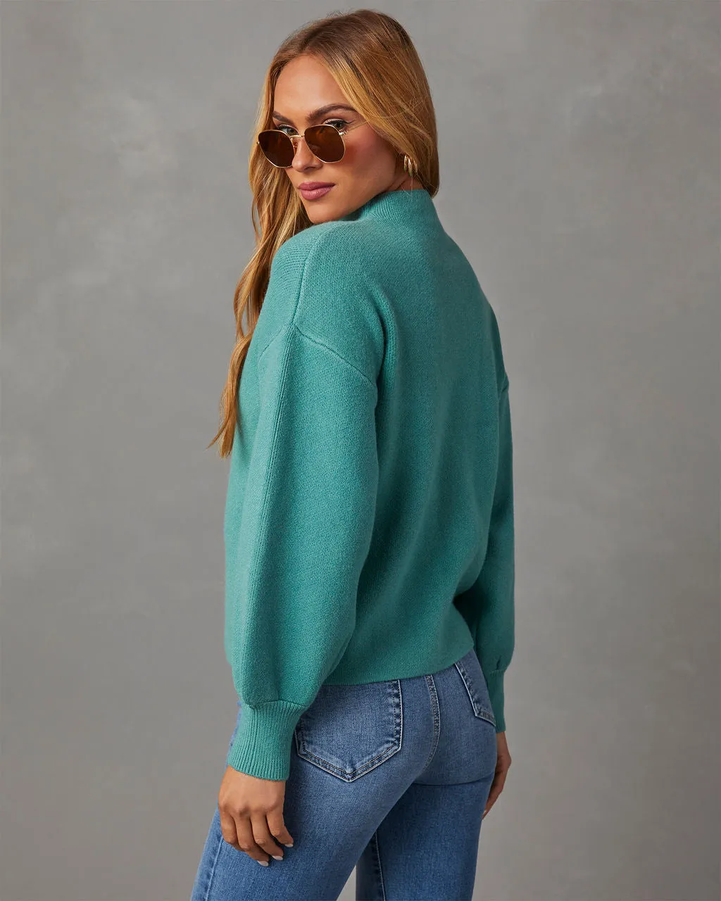 Amsterdam Mock Neck Sweater