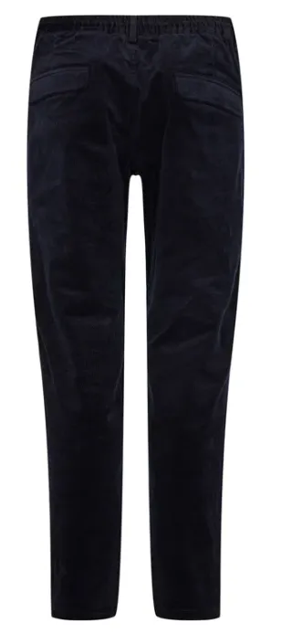 Anerkjendt akjames elastic cord pants dark navy