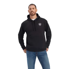 Ariat Men's Black Americana Block Pullover Hoodie