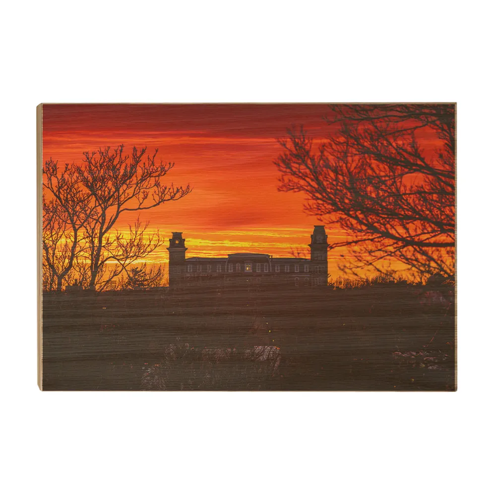 Arkansas Razorbacks - Old Main Stormy Sunset