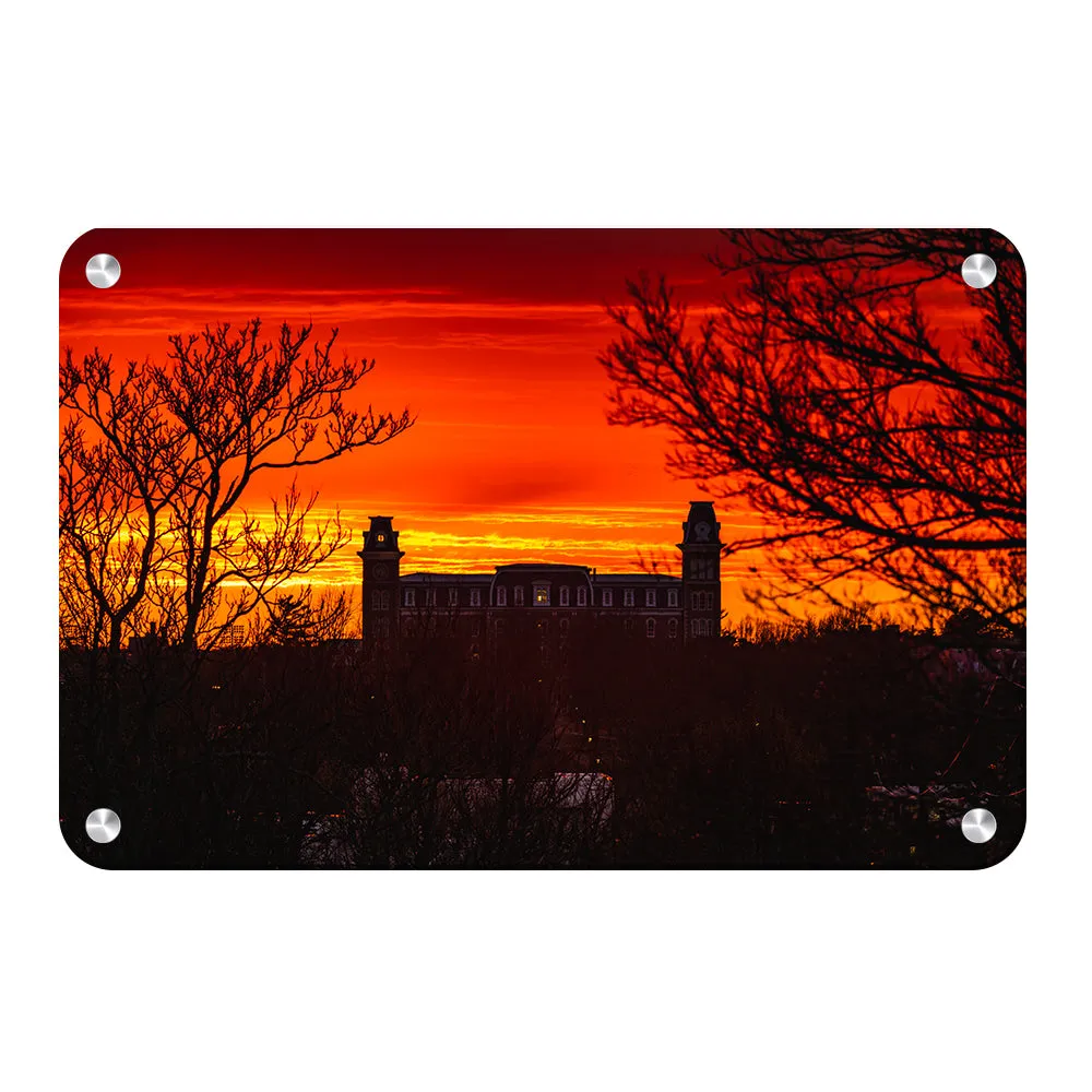 Arkansas Razorbacks - Old Main Stormy Sunset