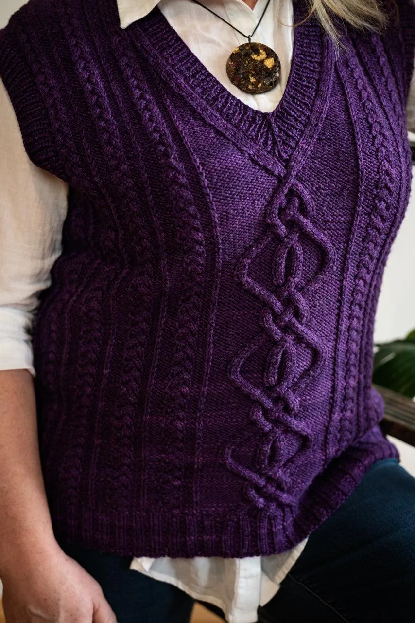 Arsinoi Vest | Knitting kit