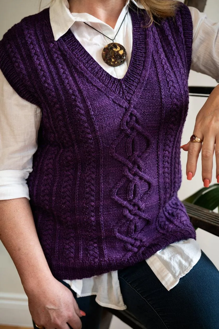 Arsinoi Vest | Knitting kit