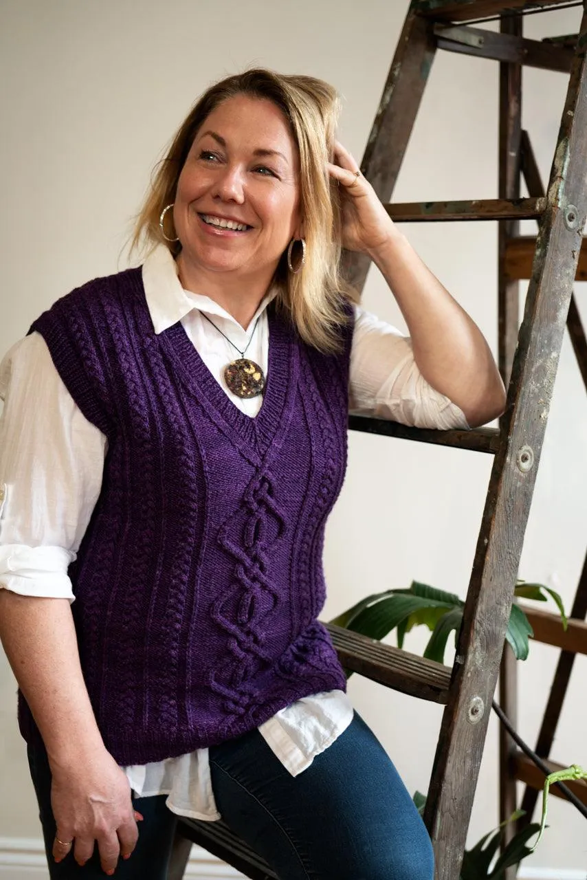 Arsinoi Vest | Knitting pattern