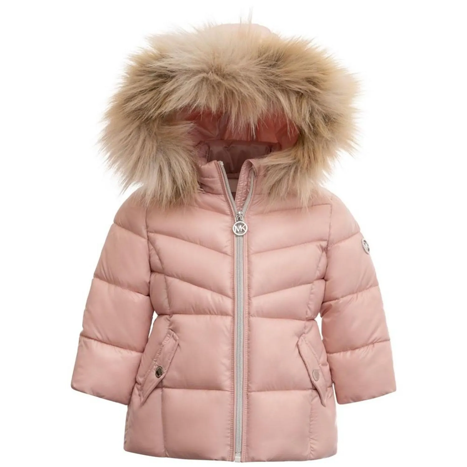 Baby Girls Heavy Weight Stadium Puffer Jacket