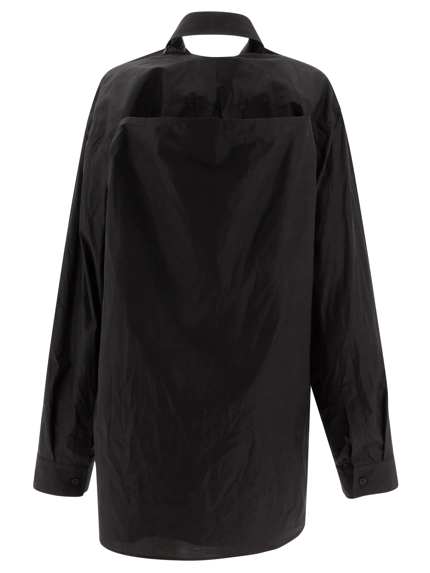 Balenciaga Suspended Shirt-Effect Dress