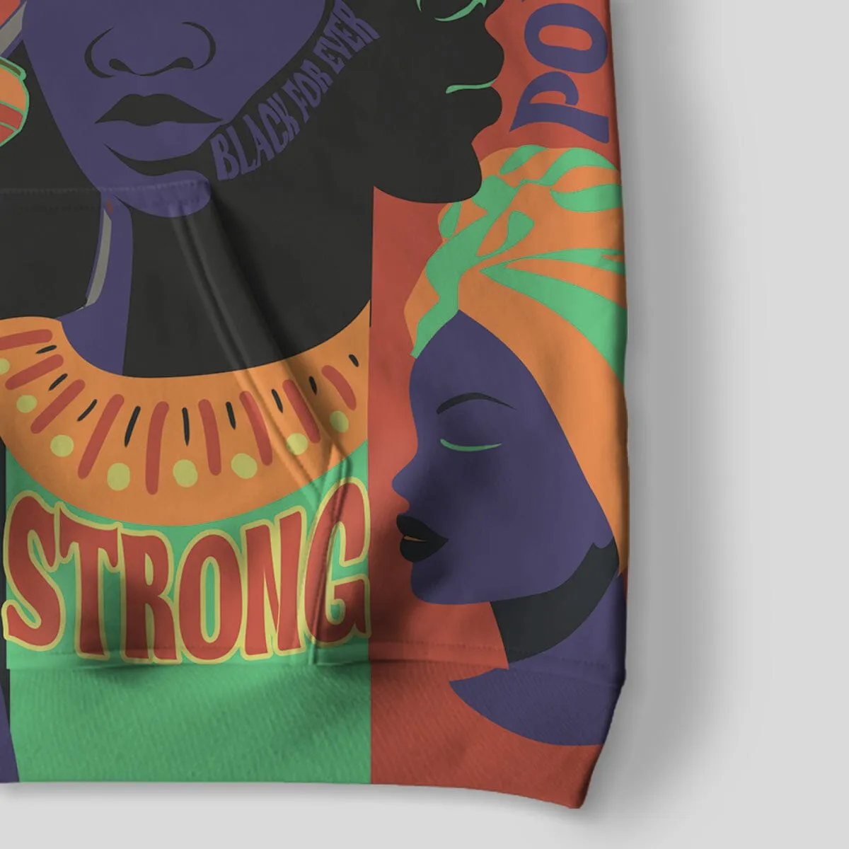 Black Pride Pop Art All-over Hoodie