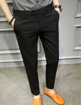 Black Trendy Formal Pant Trouser