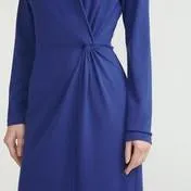 Blue Side Knot Dress