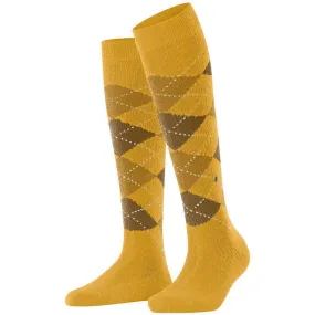 Burlington Whitby Knee High Socks - Solar Yellow