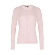 Camellia Pink Crew Neck Cardigan