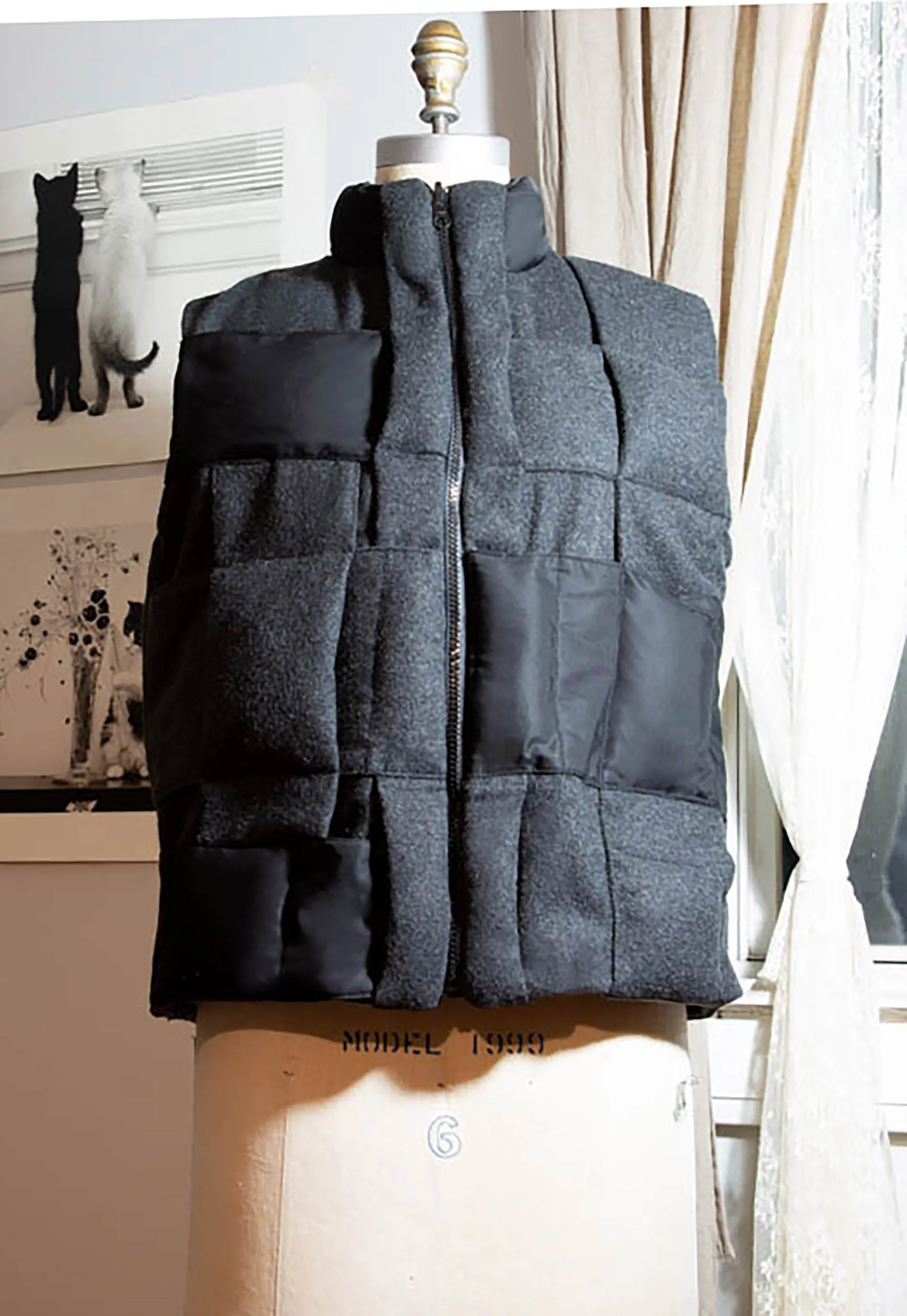 Charcoal Utility Vest