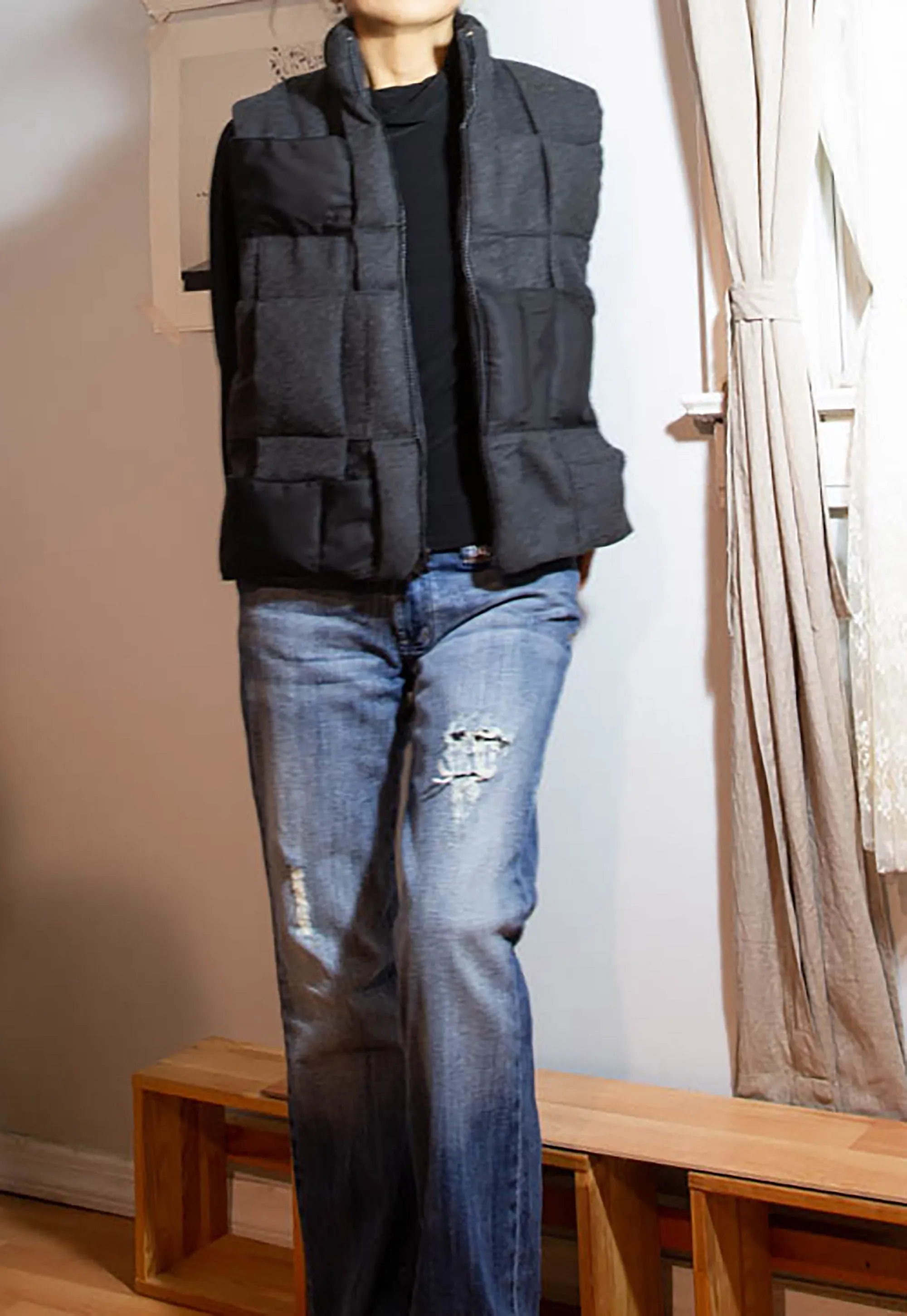 Charcoal Utility Vest