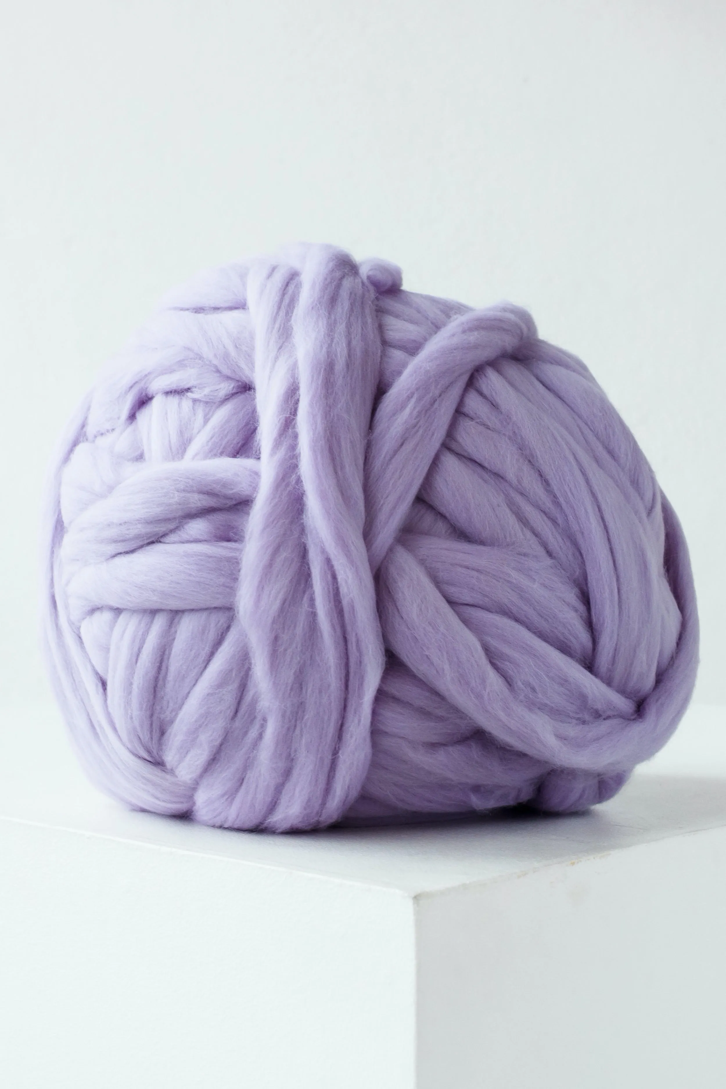 Chunky knit yarn