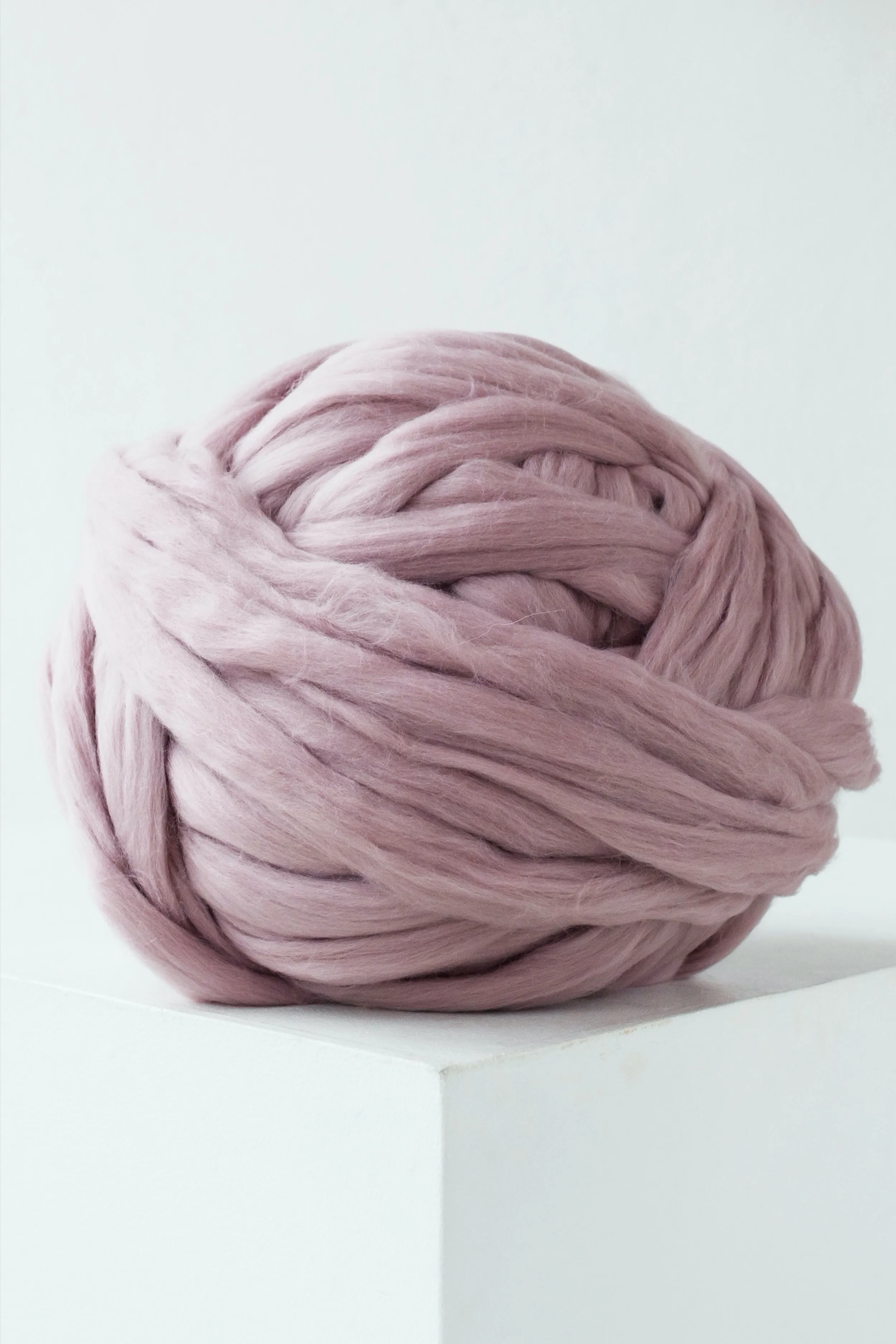 Chunky knit yarn