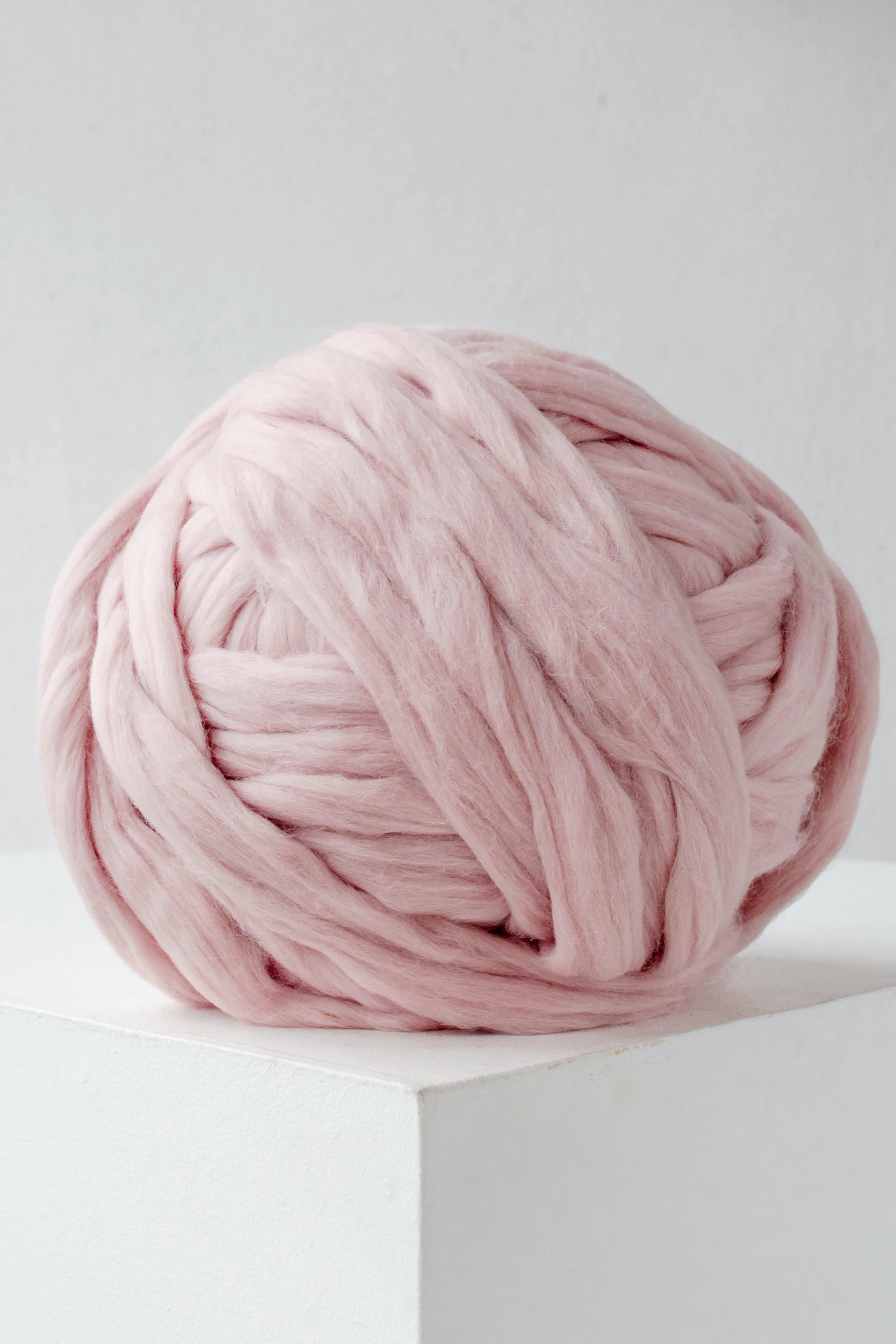 Chunky knit yarn