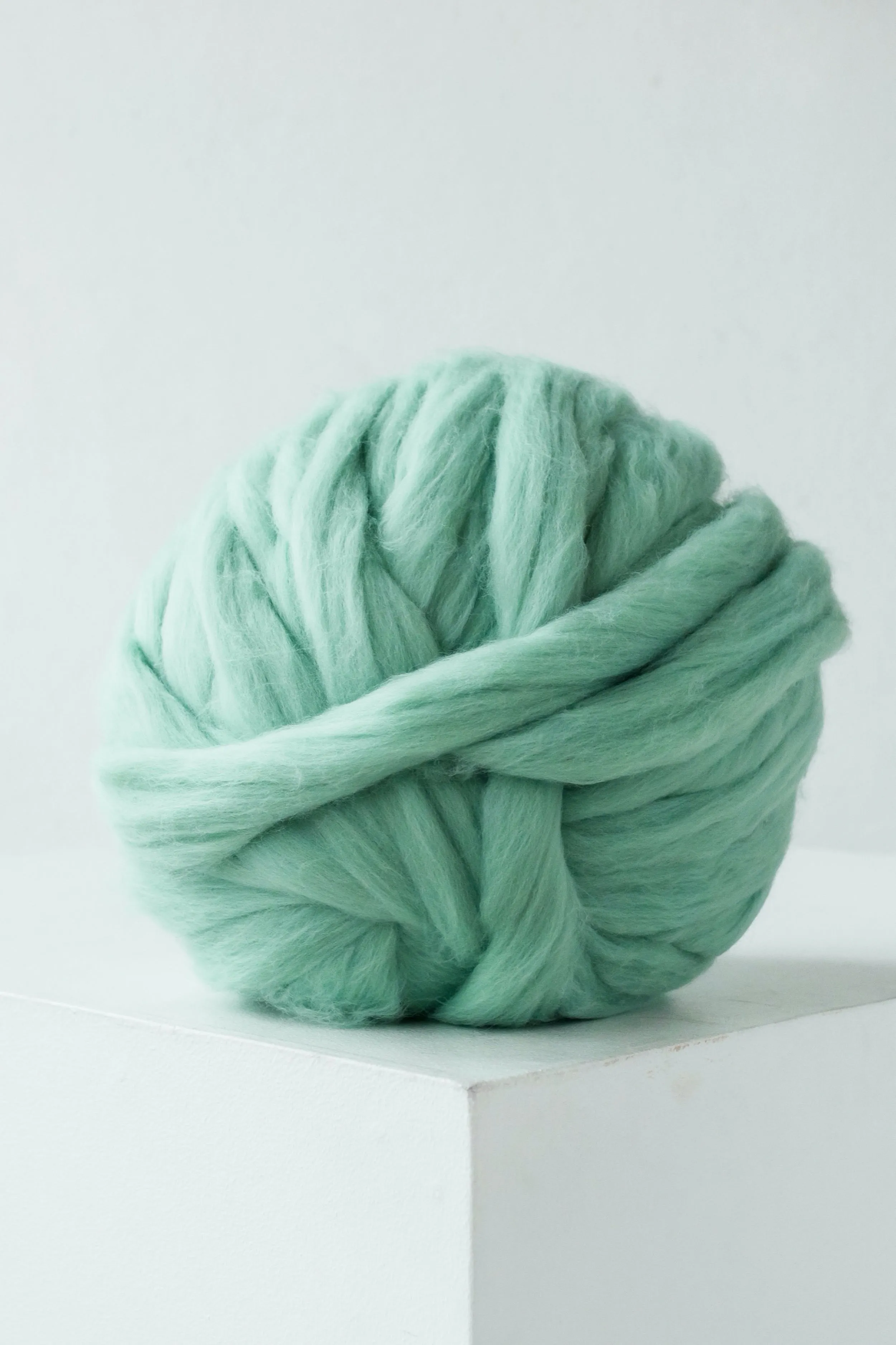 Chunky knit yarn