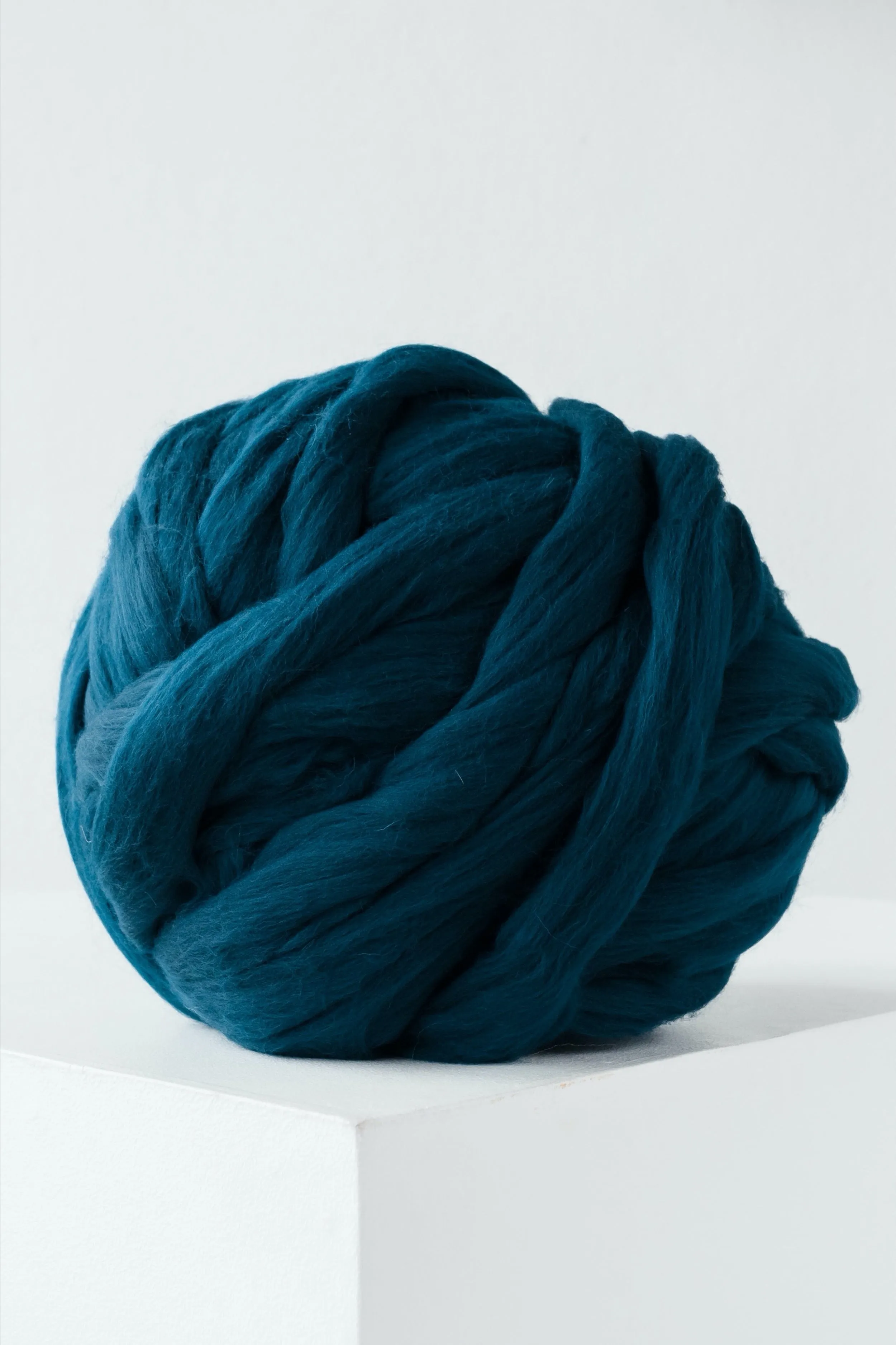 Chunky knit yarn