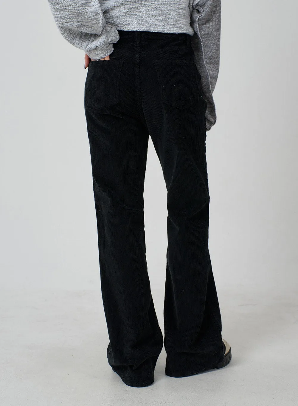 Corduroy Bootcut Pants CJ304