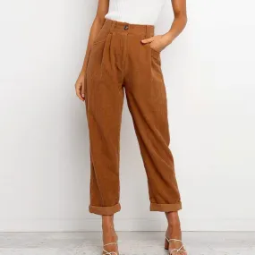 Corduroy pants  pencil trousers