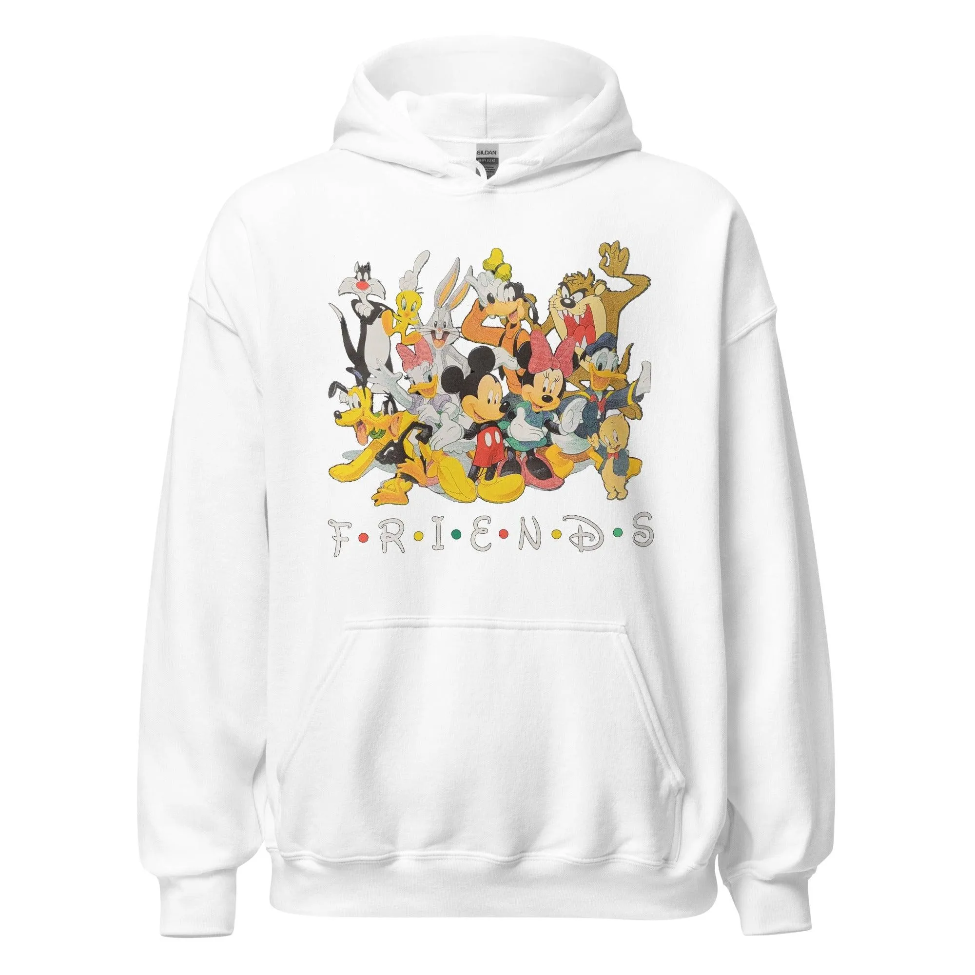 Cotton Soft Style Hoodie Animated Friends Blended Top Koala Pullover