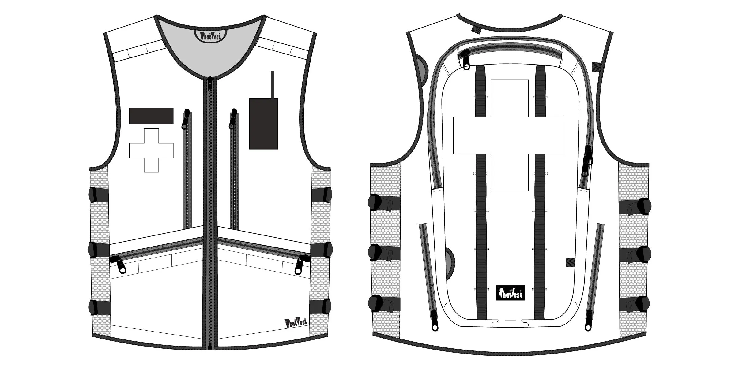 Custom Ski Patrol WhatVest