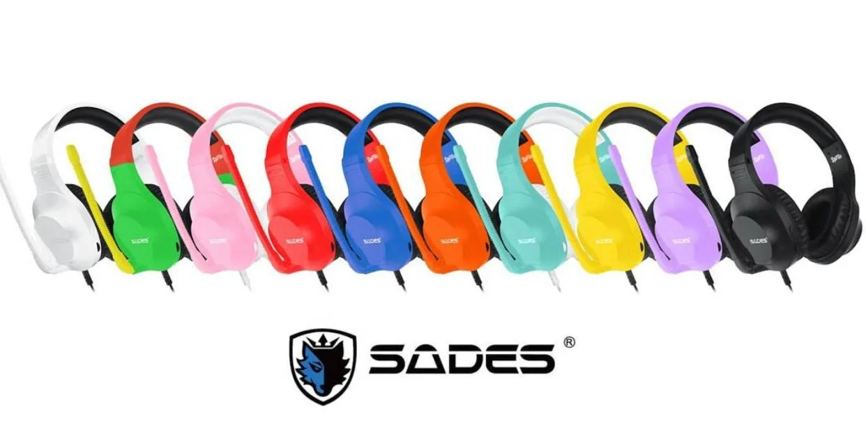 CYAN color Gaming Headset-Spirits SADES (SA-721) - (open box)