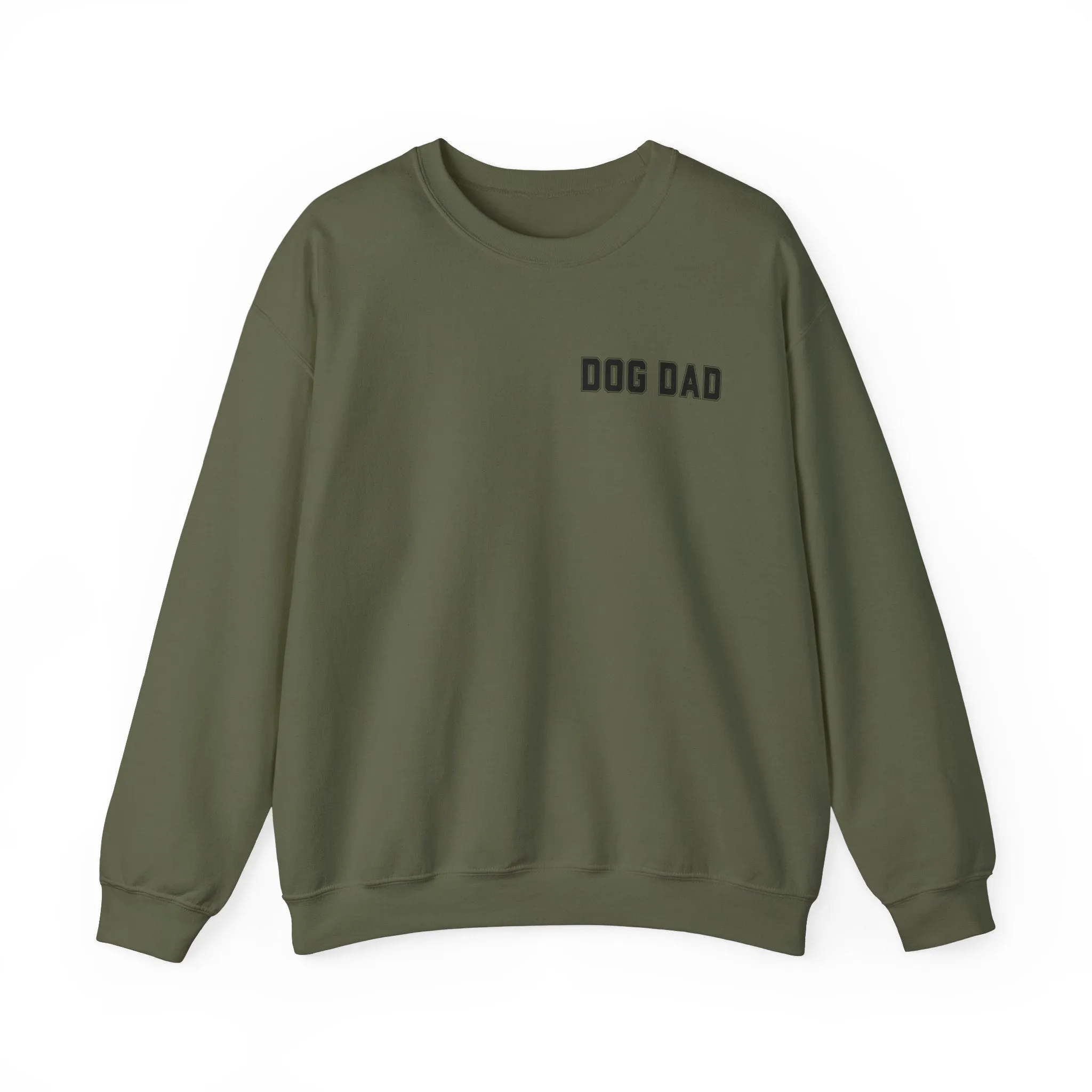 Dog Dad Comfy Pullover Sweatshirt - Perfect Gift for Him, Dad, or Dog Lovers