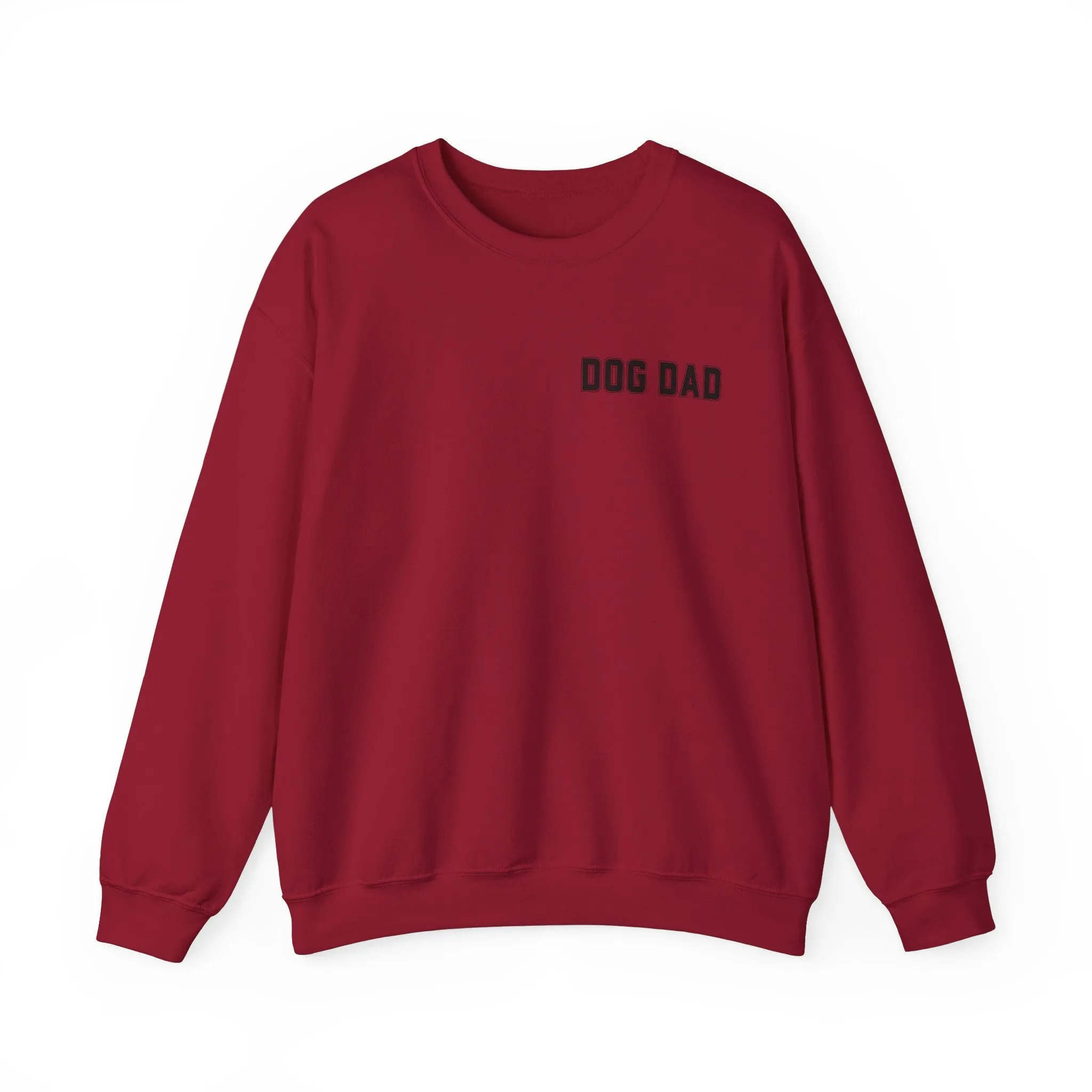 Dog Dad Comfy Pullover Sweatshirt - Perfect Gift for Him, Dad, or Dog Lovers