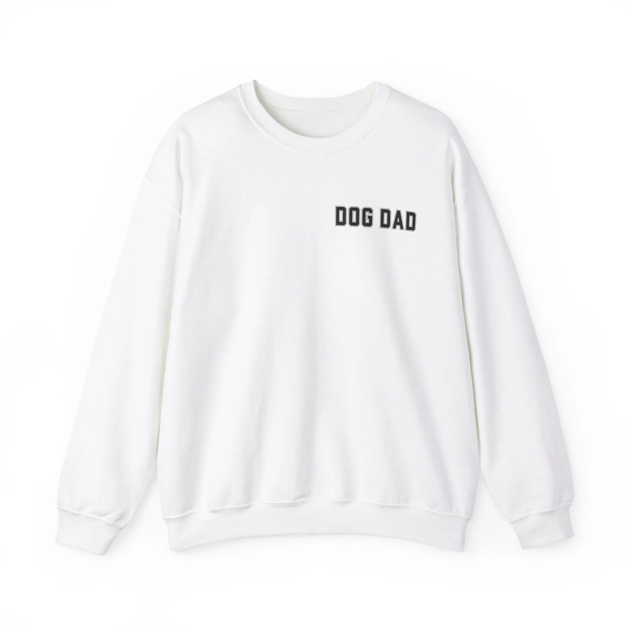 Dog Dad Comfy Pullover Sweatshirt - Perfect Gift for Him, Dad, or Dog Lovers