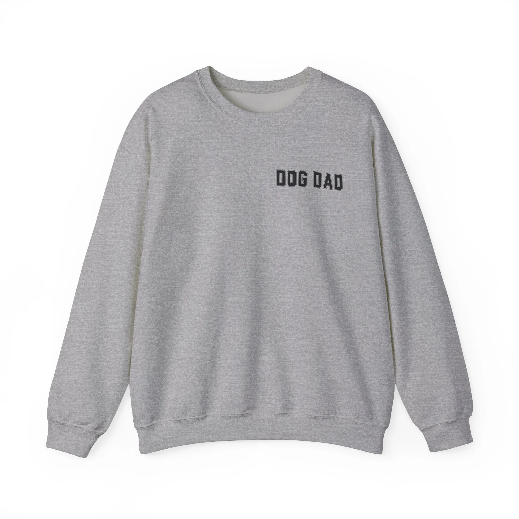 Dog Dad Comfy Pullover Sweatshirt - Perfect Gift for Him, Dad, or Dog Lovers