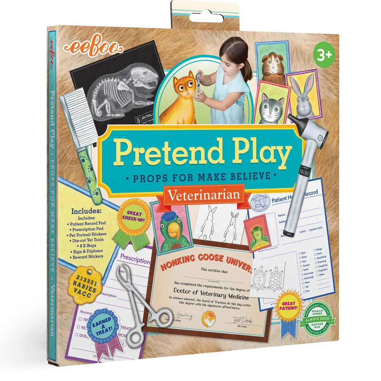 eeBoo Pretend Play - Veterinary