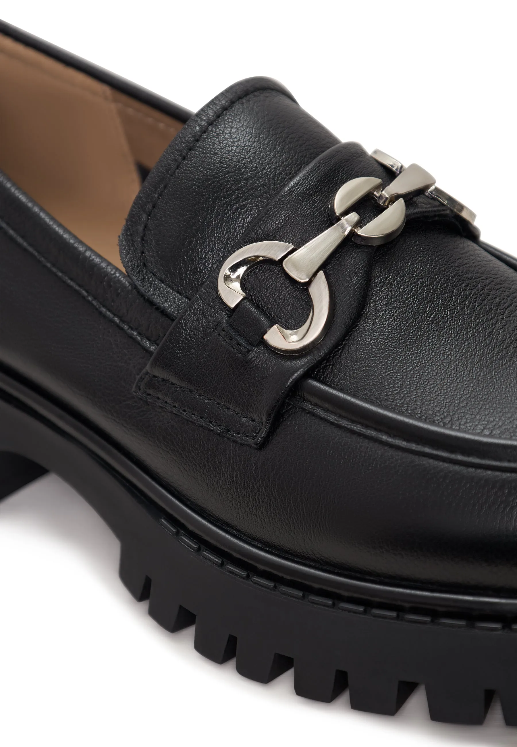 Elegant Chunky Loafers Bry - Black