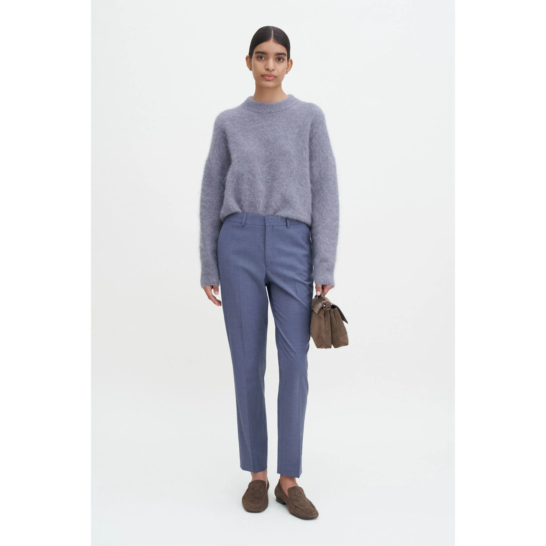 EMMA CROPPED COOL WOOL TROUSER