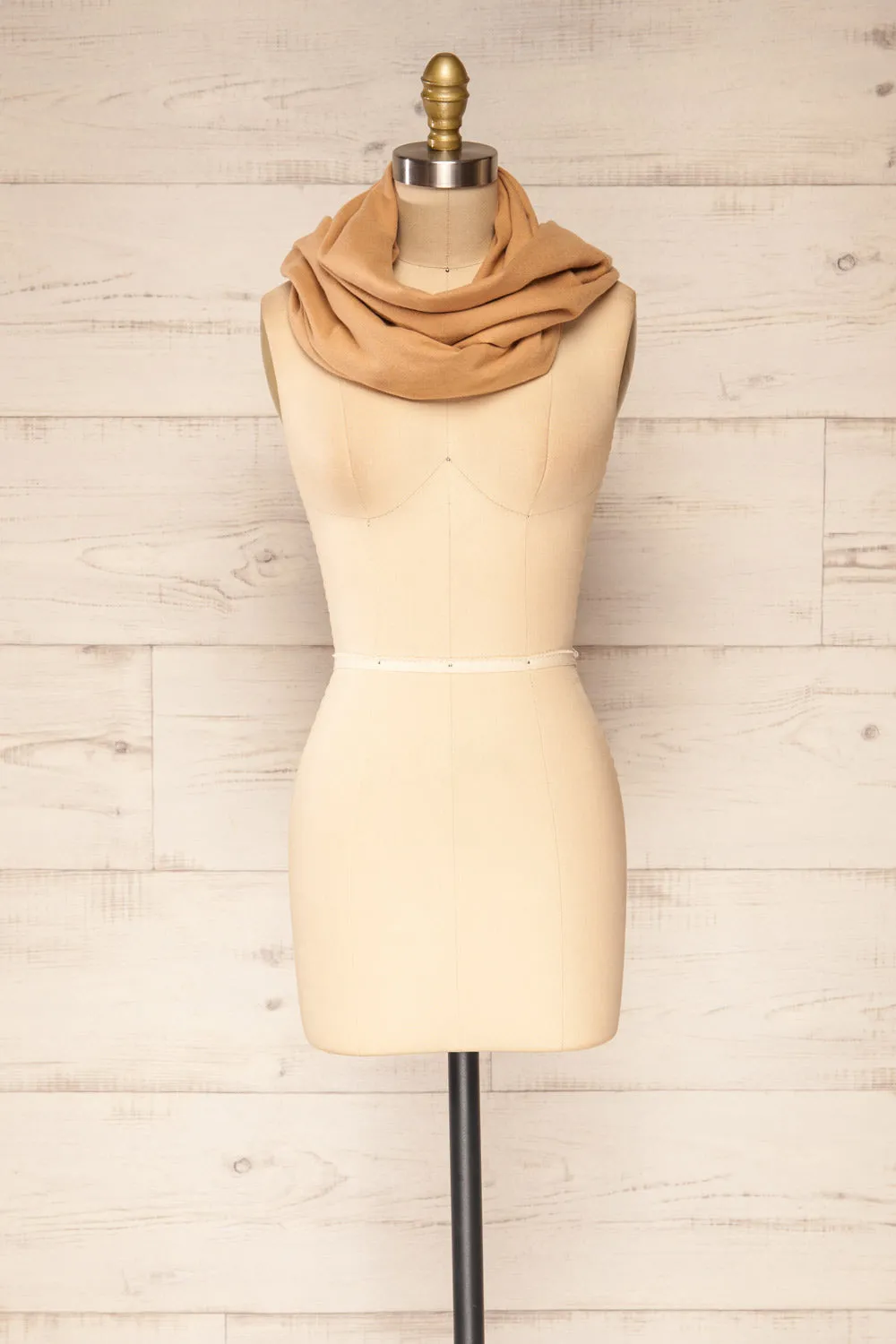 Epanouissement Beige | Soft Knit Scarf