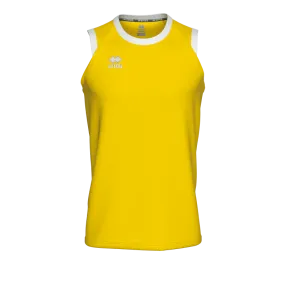 ERREA DAYTON BASKETBALL VEST YELLOW WHITE