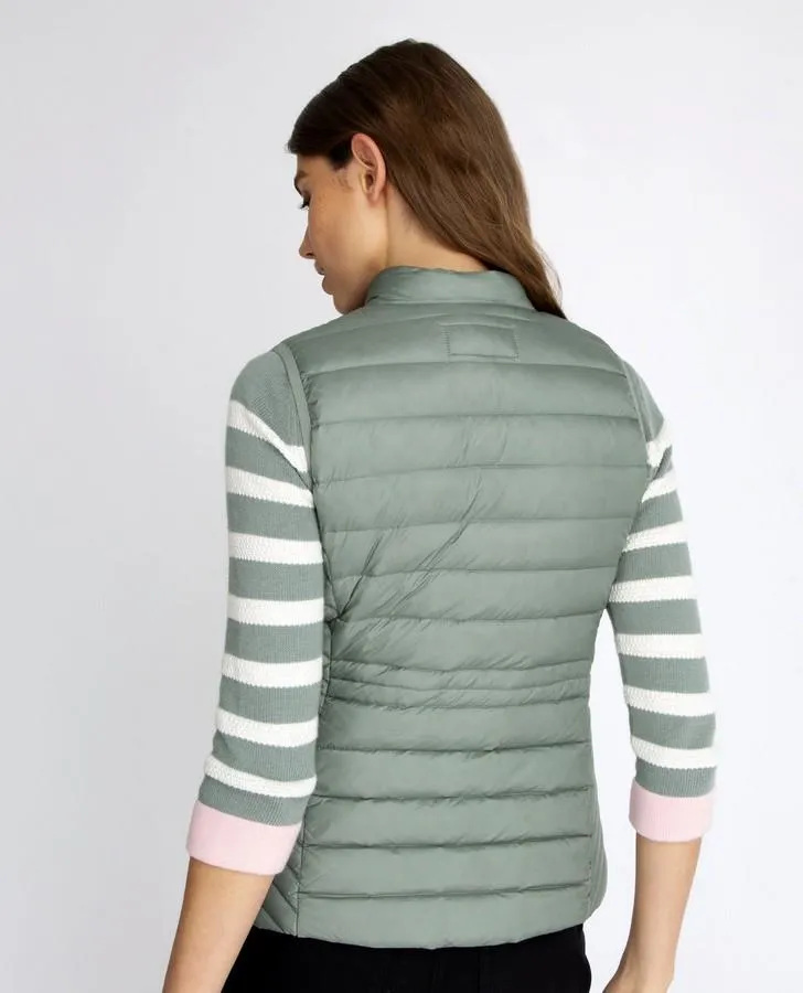 Eucalyptus Down Longerline Vest