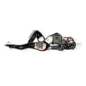 Flashdance Pinup Sticker