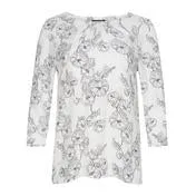 Floral Hollyhock Blouse