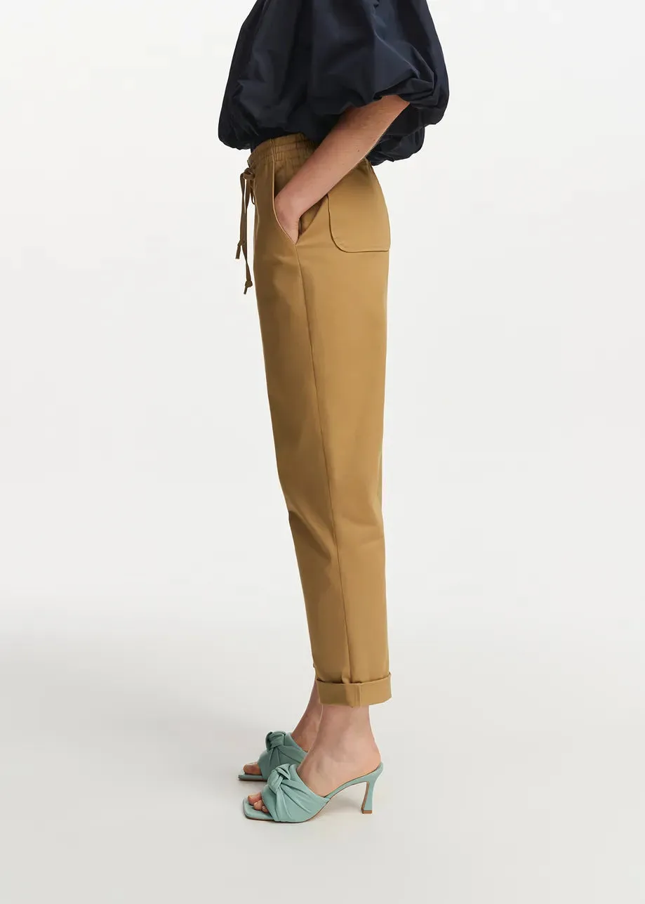 Fomo Tapered Trousers - Camel