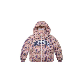 Geedup Play For Keeps Static Puffer Jacket 'Multi Colour' (2024)