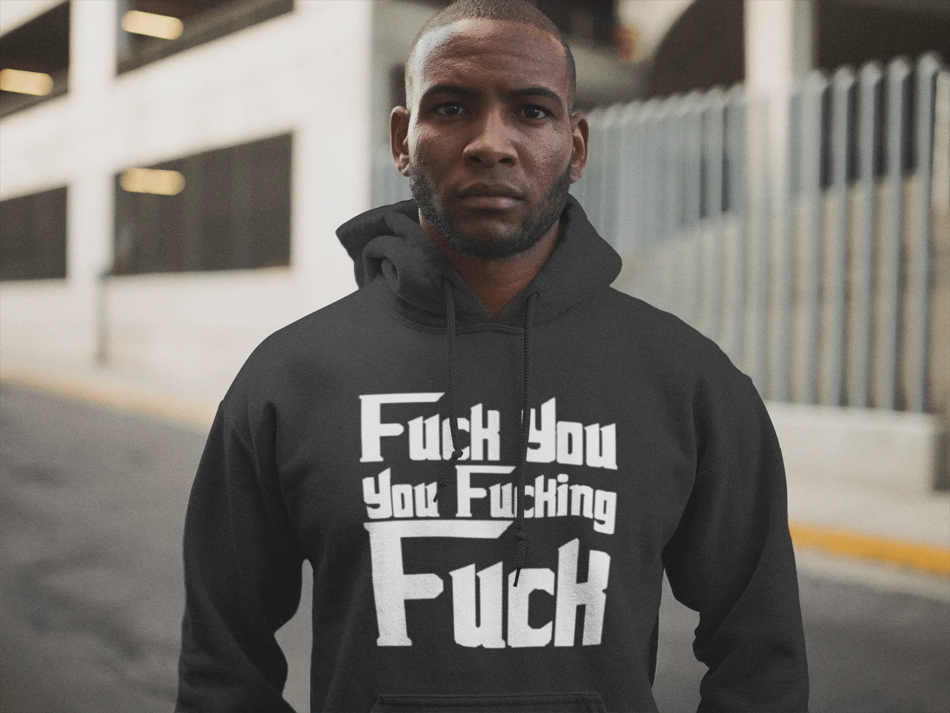 Godfather Hoodie Fu*k you Fu*king F**ck Top Koala Soft Style Pullover