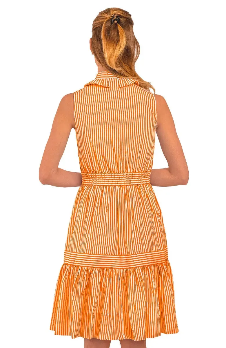 Gretchen Scott | Hope Dress | Women's | Orange Stripe