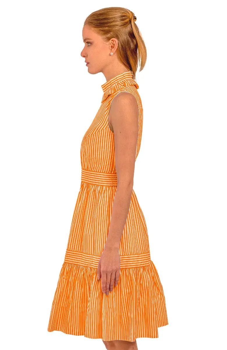 Gretchen Scott | Hope Dress | Women's | Orange Stripe